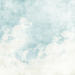 KF-0021 古い絵画の様な空と雲