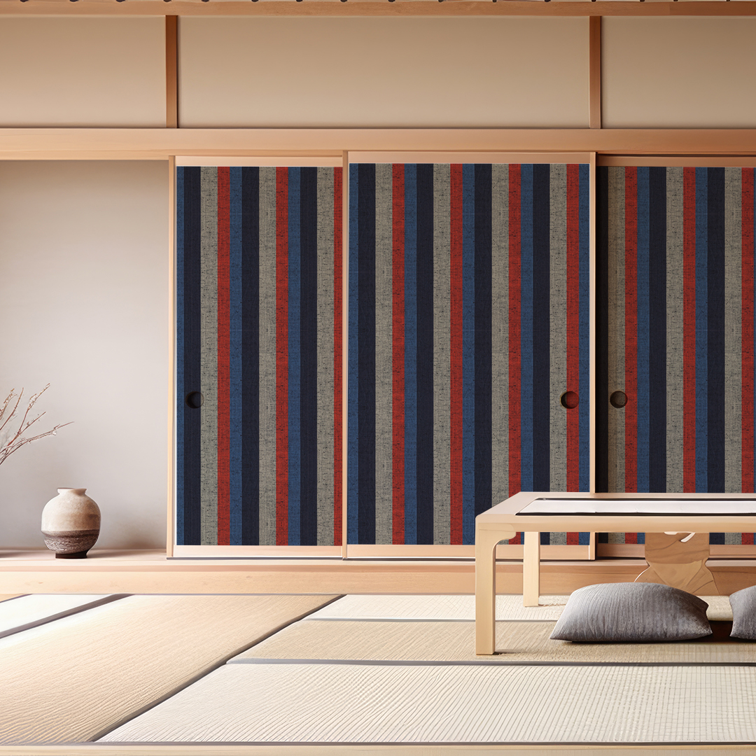 日本の縞模様の壁紙