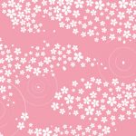 桜をイメージした和モダンのデザイン壁紙
