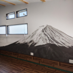 和モダンな富士山の壁紙